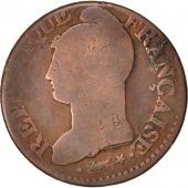 France, Dupr, 5 Centimes, 1799, Strasbourg, F(12-15), Bronze, KM:640.4