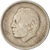 Maroc, al-Hassan II, 50 Santimat, 1974, TB+, Copper-nickel, KM:62