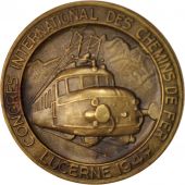 Suisse, Medal, Lucerne, Congrs International des chemins de fer, Railway