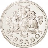 Barbados, 5 Dollars, 1975, Franklin Mint, MS(65-70), Copper-nickel, KM:16