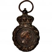 France, Mdaille de Saint-Hlne, Medal, 1857, Etat Moyen, Bronze, 32