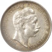 German States, PRUSSIA, Wilhelm II, 2 Mark, 1905, Berlin, MS(63), Silver, KM:522