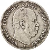 Etats allemands, PRUSSIA, Wilhelm I, 2 Mark, 1876, TB+, Argent, KM:506