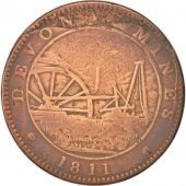 United Kingdom , Token, Trades, 1 Penny Tavistock Devon Mines, 1811, VF(30-35)