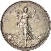 France, Token, Trades, Libert du courtage, 1866, Bonnet, AU(50-53), Silver