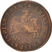 Espagne, Token, Spain, Desire for Peace between Spain and France, 1657, TTB