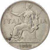 Italie, Vittorio Emanuele III, Lira, 1922, Rome, TTB+, Nickel, KM:62