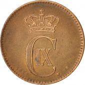 Danemark, Christian IX, 2 re, 1875, Copenhagen, TTB+, Bronze, KM:793.1