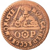 Etats allemands, MUNSTER, 6 Pfennig, 1762, TB+, Cuivre, KM:440