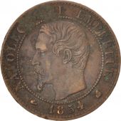 France, Napoleon III, Napolon III, Centime, 1954, Bordeaux, VF(20-25), Bronze