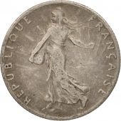 France, Semeuse, 50 Centimes, 1909, Paris, VF(30-35), Silver, KM:854