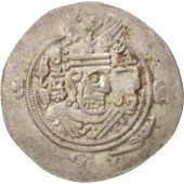 Xusros II, Hemidrachm, 630 AD, AU(50-53), Silver, Gbl 209
