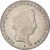 Hongrie, Ferdinand V, 10 Krajczar, 1848, Budapest, SUP, Argent, KM:421