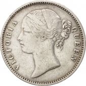 INDIA-BRITISH, Victoria, Rupee, 1840, Bombay, VF(30-35), Silver, KM:457.2