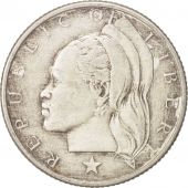 Liberia, 25 Cents, 1960, Heaton, AU(55-58), Silver, KM:16