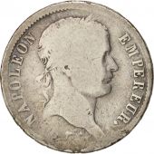 France, Napolon I, 2 Francs, 1809, Paris, B, Argent, KM:693.1, Gadoury:501