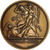 France, Medal, Bataille de Wagram, History, MS(65-70), Bronze