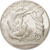 France, Medal, Le gnie de Michel Ange, La Tentation, Arts & Culture