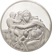 France, Medal, Le gnie de Michel Ange, La Sibylle de Delphes, Arts & Culture