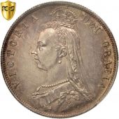 Great Britain, Victoria, 1/2 Crown, 1888, PCGS, MS64, MS(64), Silver, KM:764