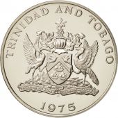 TRINIDAD & TOBAGO, Dollar, 1975, Franklin Mint, MS(65-70), Copper-nickel, KM:23