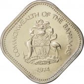 Bahamas, Elizabeth II, 15 Cents, 1974, Franklin Mint, U.S.A., FDC