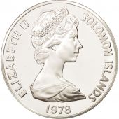 Solomon Islands, 5 Dollars, 1978, MS(65-70), Silver, KM:7