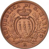 San Marino, 5 Centesimi, 1938, Rome, MS(65-70), Bronze, KM:12