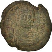 Justinian I 527-565, Follis, 538-542, Constantinople, TB+, Cuivre