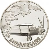 France, 1-1/2 Euro, 2002, MS(65-70), Silver, KM:1310