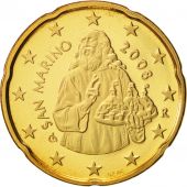 San Marino, 20 Euro Cent, 2008, FDC, Laiton, KM:483