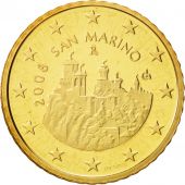 San Marino, 50 Euro Cent, 2008, FDC, Laiton, KM:484