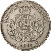 Portugal, Luiz I, 200 Reis, 1871, EF(40-45), Silver, KM:512