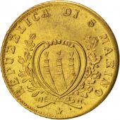 San Marino, 5 Centesimi, 1864, Rome, MS(60-62), Copper, KM:1