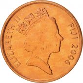 Fiji, Elizabeth II, Cent, 2006, Royal Canadian Mint, Ottawa, MS(65-70), Copper