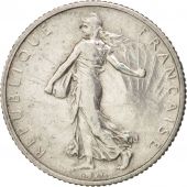 France, Semeuse, Franc, 1917, Paris, AU(50-53), Silver, KM:844.1, Gadoury:467