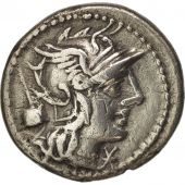 Quinctia, Denier, 126 BC, Roma, TTB, Argent, Sear:143