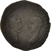 Macrinus and Diadumenian, 5 assaria, Marcianopolis, TTB, Bronze, Varbanov:1177