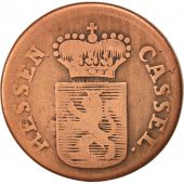 Etats allemands, HESSE-CASSEL, Friedrich II, Kreuzer, 1783, TB, Cuivre, KM:524