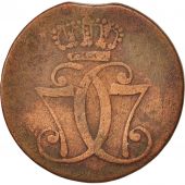 Denmark, Christian VII, Skilling, 1771, VF(20-25), Copper, KM:616.1