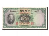 Chine, Central Bank of China, 5 Yuan 1936, Tibet, Pick 217d