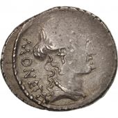 Carisia, Denarius, 46 BC, Roma, VF(30-35), Silver