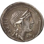 Denarius, 108-107, Roma, EF(40-45), Silver, Babelon:1
