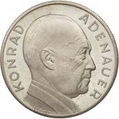Allemagne, Medal, Konrad Adenauer, History, 1967, FDC, Argent