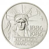 France, Statue de la Libert, 100 Francs, 1986, Paris, SUP+, Argent, KM:960