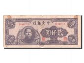 Chine, Central Bank of China, 2000 Yuan 1945, Pick 301a