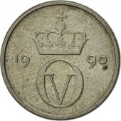 Norway, Olav V, 10 re, 1990, AU(50-53), Copper-nickel, KM:416