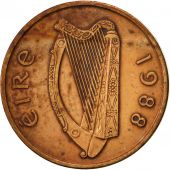 IRELAND REPUBLIC, Penny, 1988, EF(40-45), Bronze, KM:20