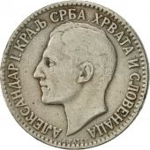 Yougoslavie, Alexander I, 2 Dinara, 1925, TTB, Nickel-Bronze, KM:6