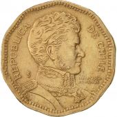 Chile, 50 Pesos, 2001, SUP, Aluminum-Bronze, KM:219.2